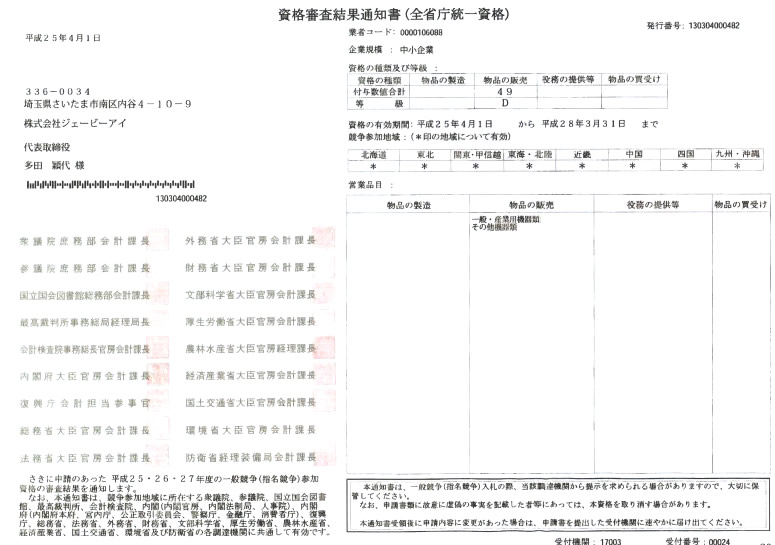 資格證書